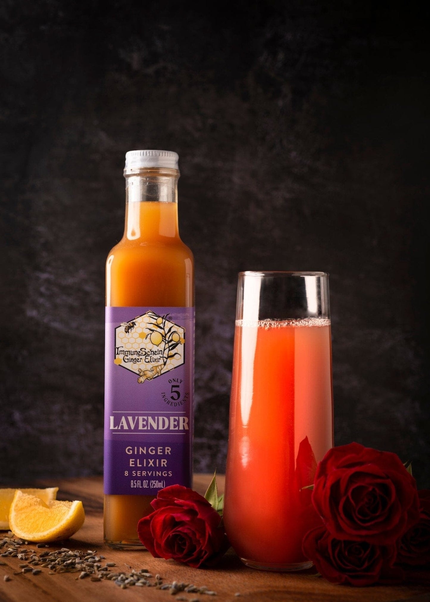 Lavender and Rose Lemonade
