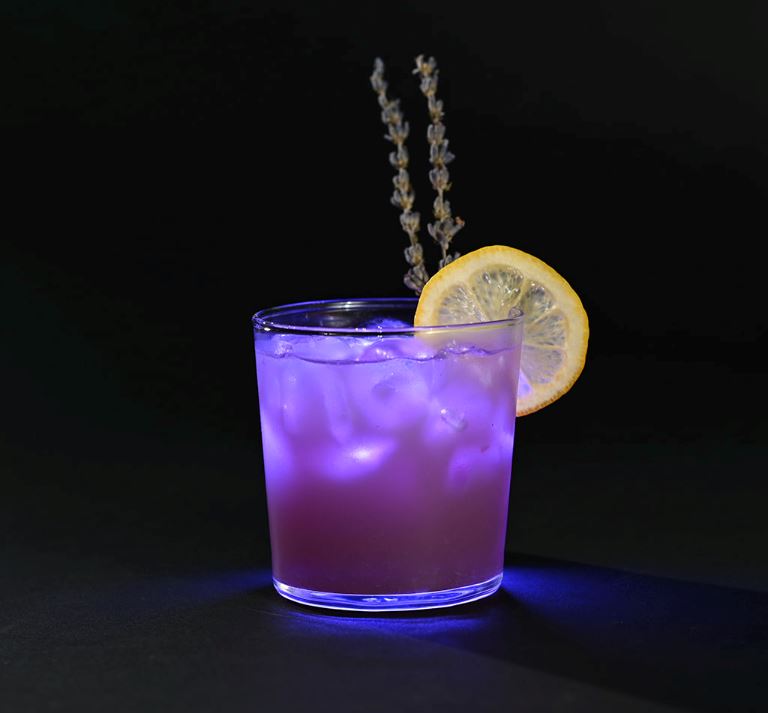 Lavender Ginger Elixir (alcohol) – “Lavender Blush Paloma”