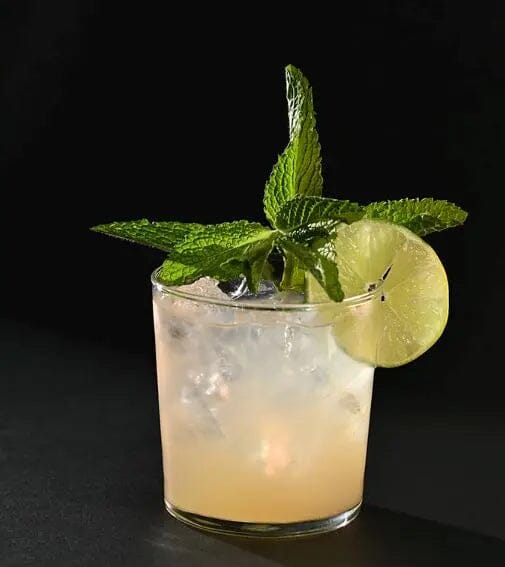 Lime Mint Ginger Elixir (alcohol) – “Mojito”