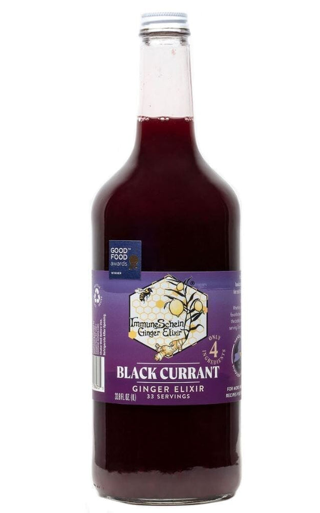 
                  
                    Black Currant Ginger Elixir *2021 Good Food Awards Winner* Ginger Elixir ImmuneSchein Ginger Elixirs 33.8 oz. 
                  
                