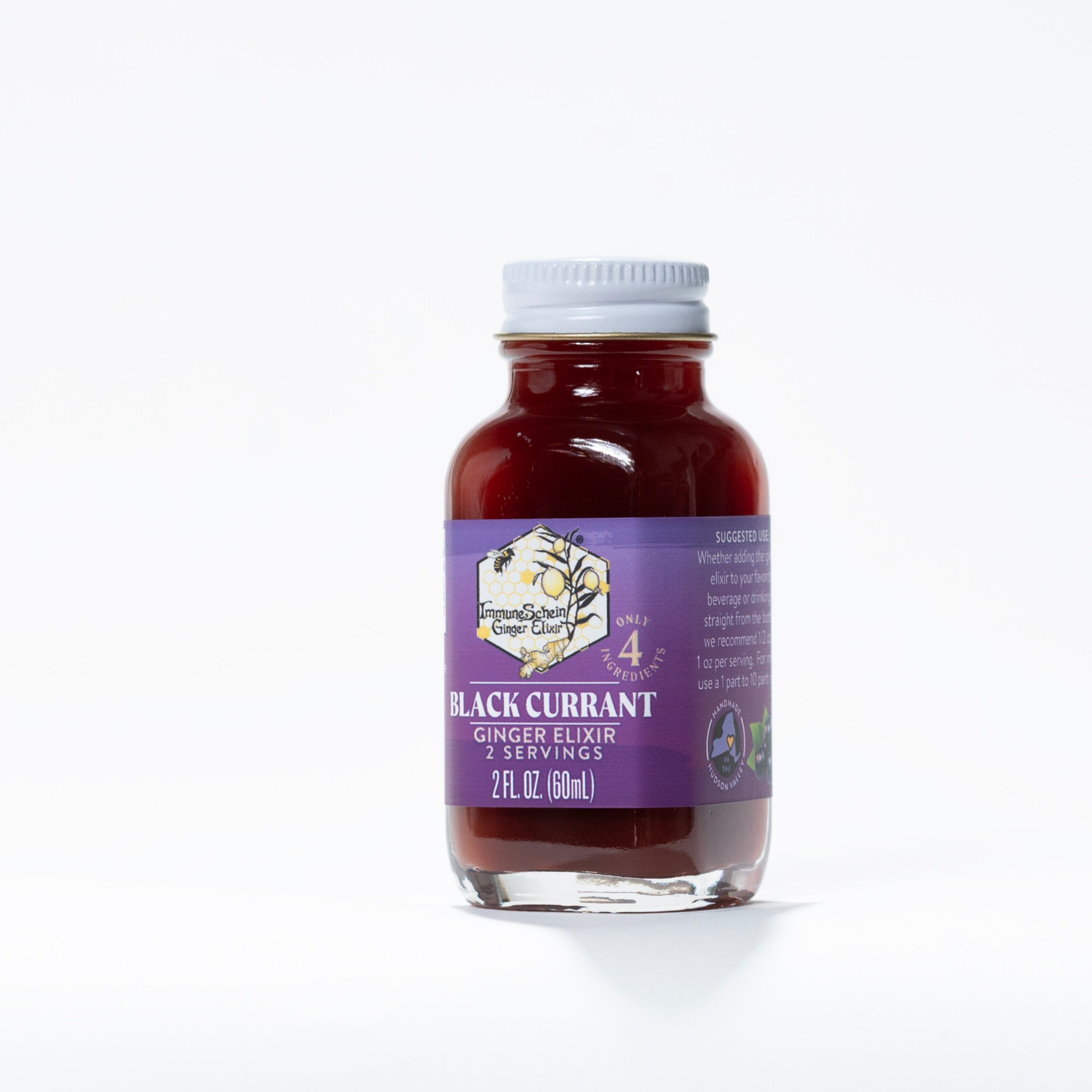 Black Currant Ginger Elixir *2021 Good Food Awards Winner* Ginger Elixir ImmuneSchein Ginger Elixirs 