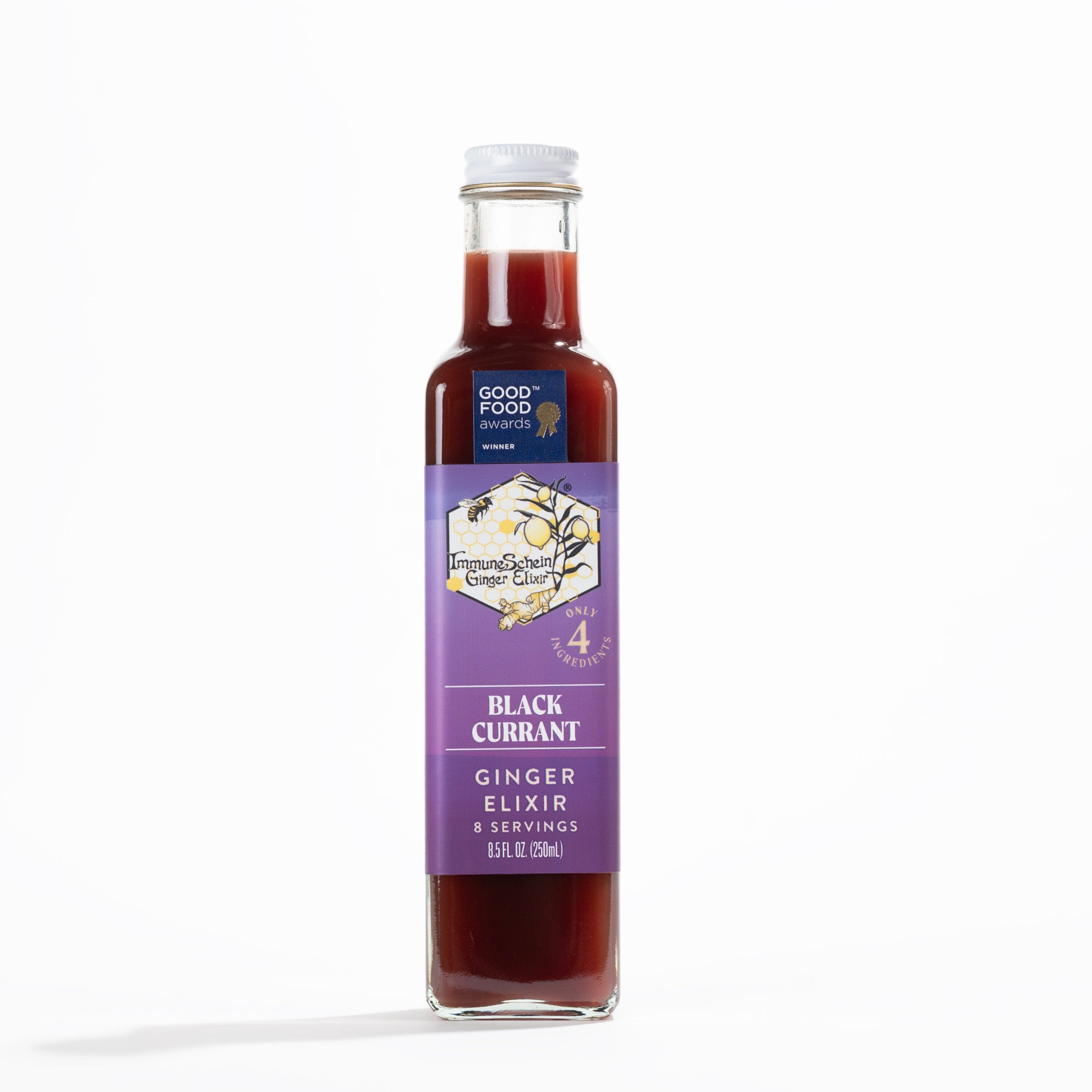 Black Currant Ginger Elixir - ImmuneSchein Ginger Elixir  