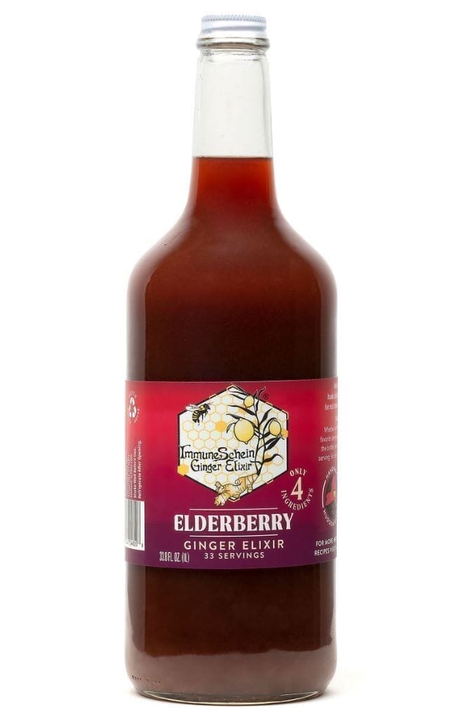 
                  
                    Black Elderberry Ginger Elixir Ginger Elixir ImmuneSchein Ginger Elixirs 33.8 oz. 
                  
                