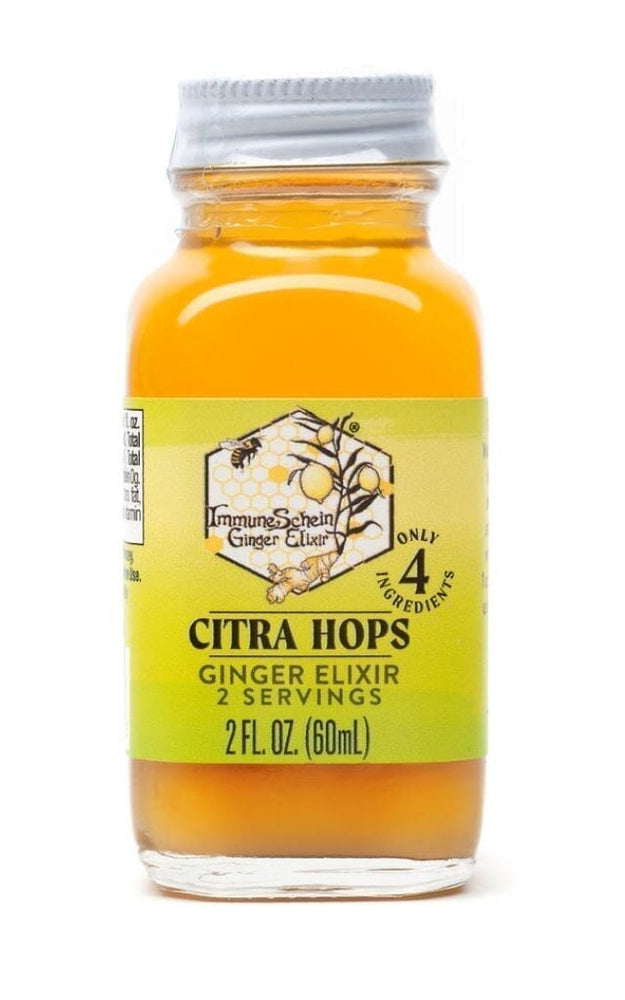 
                  
                    Citra Hops Ginger Elixir *2021 Good Food Awards Finalist* Ginger Elixir ImmuneSchein Ginger Elixirs 2.0 oz. 
                  
                