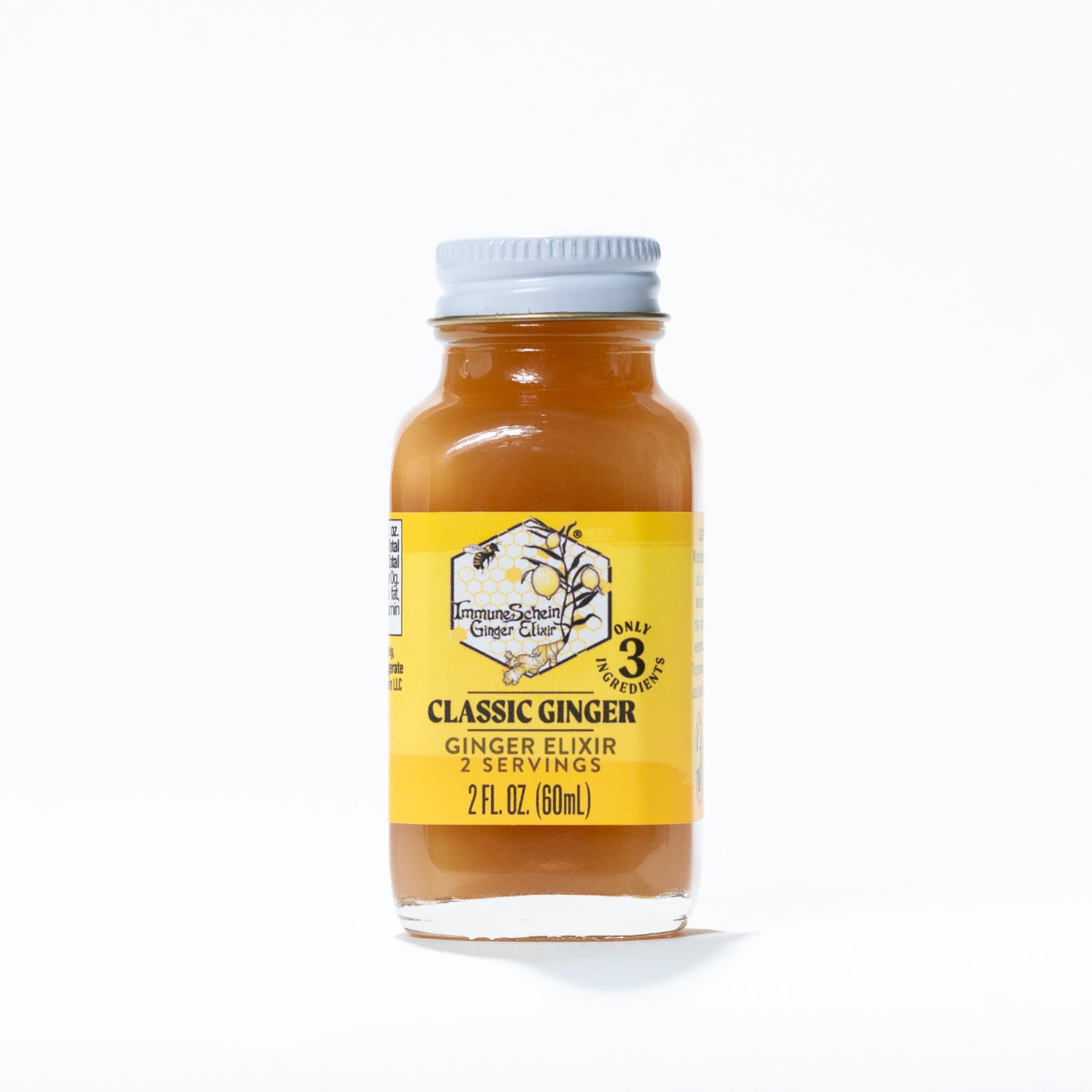 Classic Ginger Elixir Ginger Elixir ImmuneSchein Ginger Elixir 2.0 oz. 