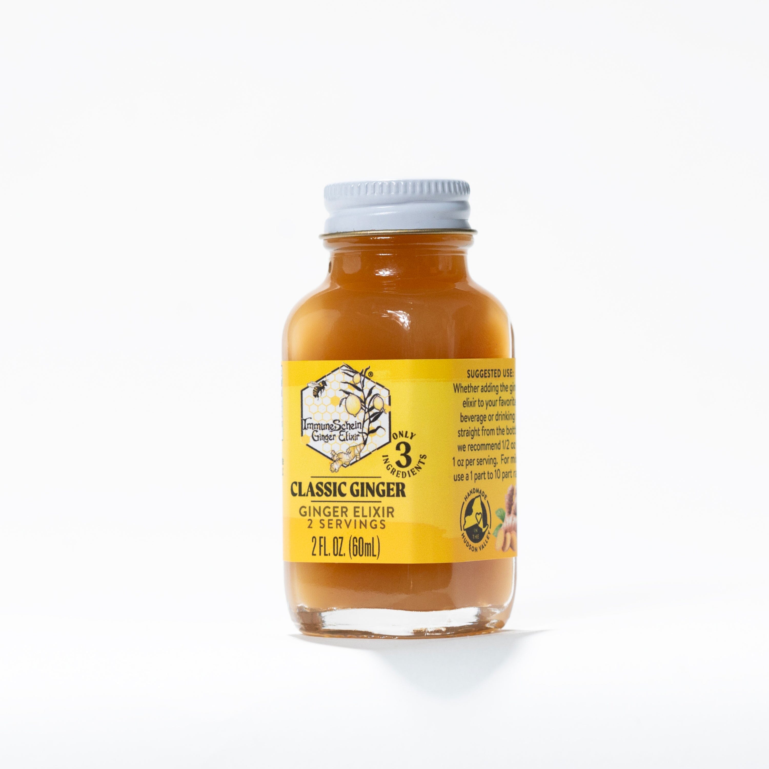 Classic Ginger Elixir Ginger Elixir ImmuneSchein Ginger Elixir 