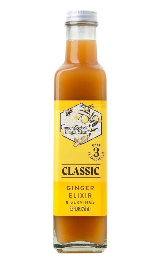 Classic Ginger Elixir Ginger Elixir ImmuneSchein Ginger Elixir 8.5 oz. 