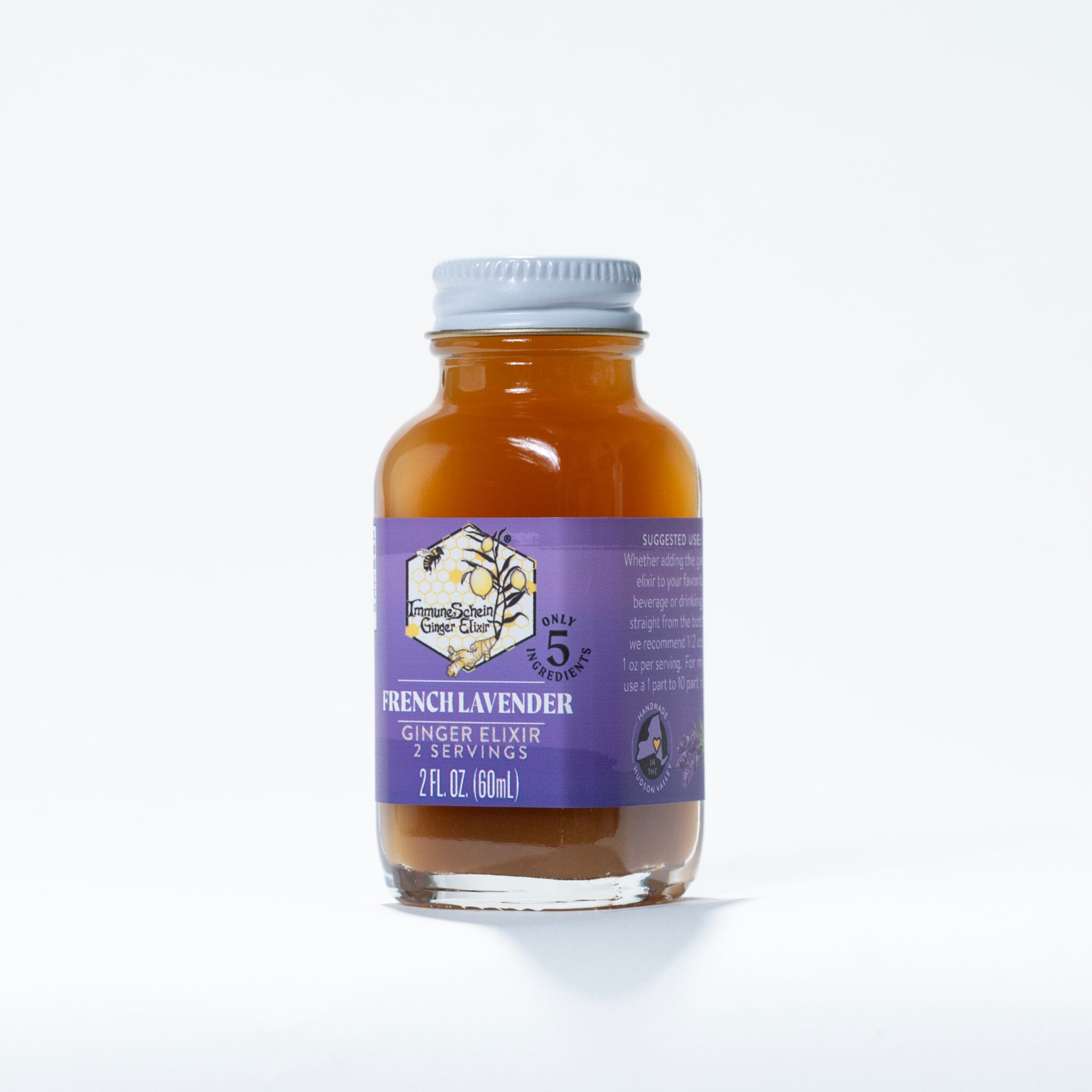 French Lavender Ginger Elixir - ImmuneSchein Ginger Elixir  