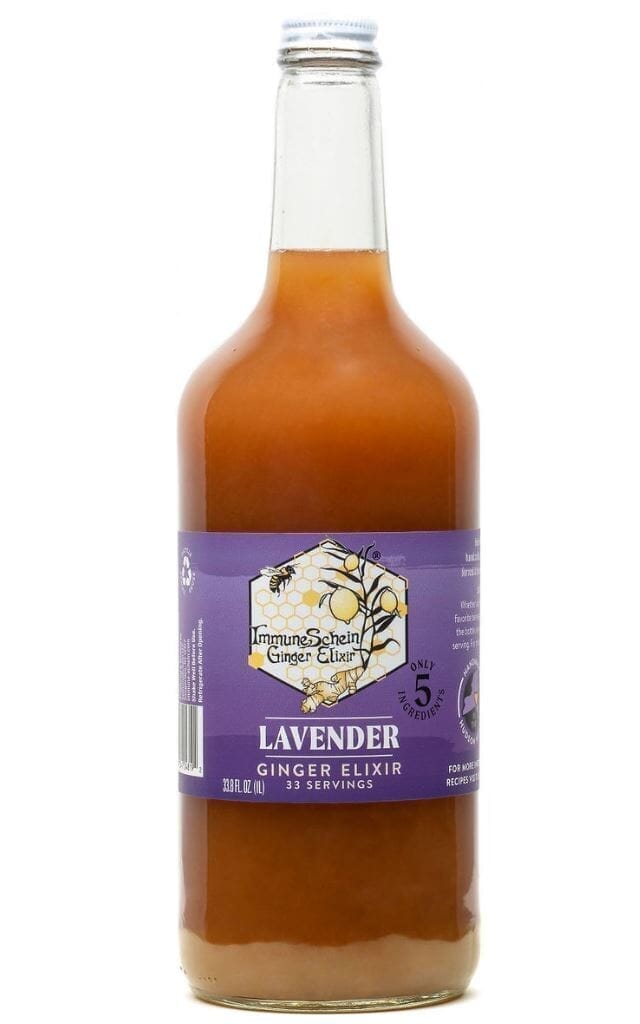 
                  
                    French Lavender Ginger Elixir Ginger Elixir ImmuneSchein Ginger Elixirs 33.8 oz. 
                  
                