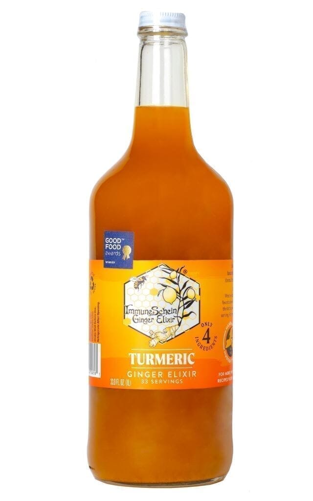 
                  
                    Golden Turmeric Ginger Elixir - *2019 Good Food Awards Winner* Ginger Elixir ImmuneSchein Ginger Elixirs 33.8 oz. 
                  
                