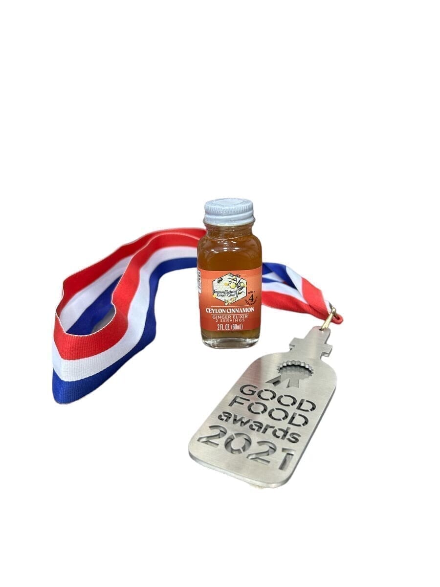 Good Food Award Winner Set Small Ginger Elixir ImmuneSchein Ginger Elixirs 