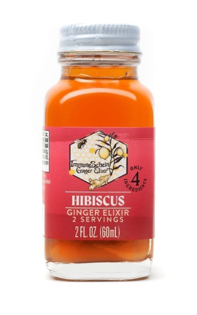 
                  
                    Hibiscus Flower Ginger Elixir Ginger Elixir ImmuneSchein Ginger Elixirs 2.0 oz. 
                  
                