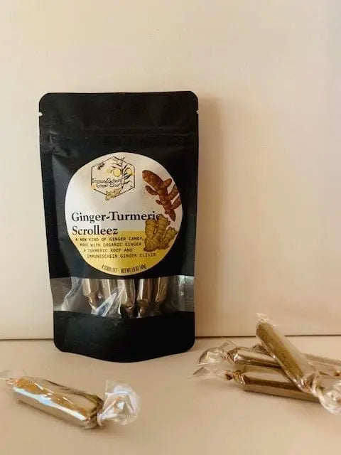 ImmuneSchein's Ginger Turmeric Scrolleez *2020 Good Food Awards Winner* - ImmuneSchein Scrolleez  