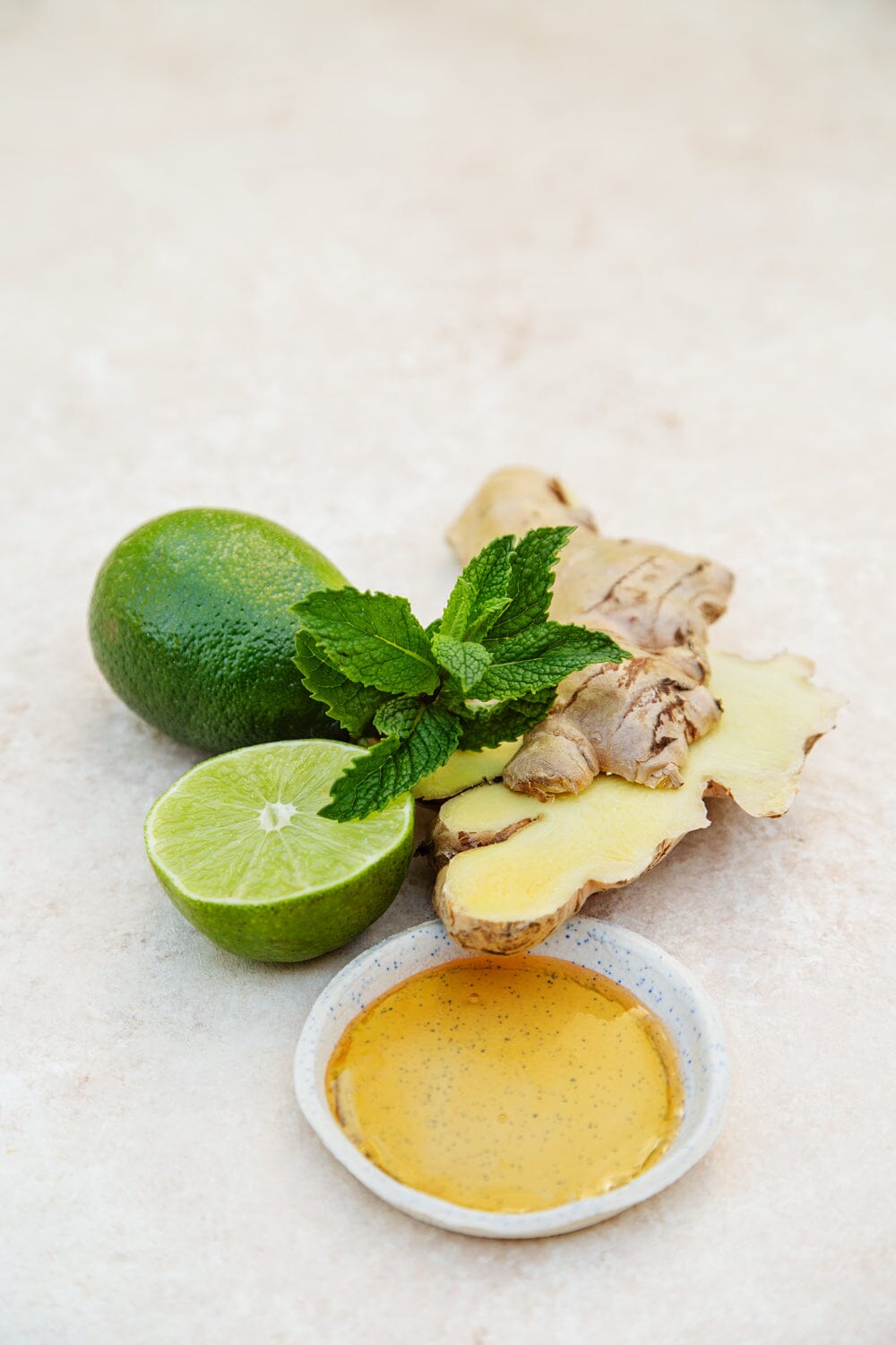 Lime Mint Ginger Elixir *Limited Summer Edition* - ImmuneSchein Ginger Elixir  