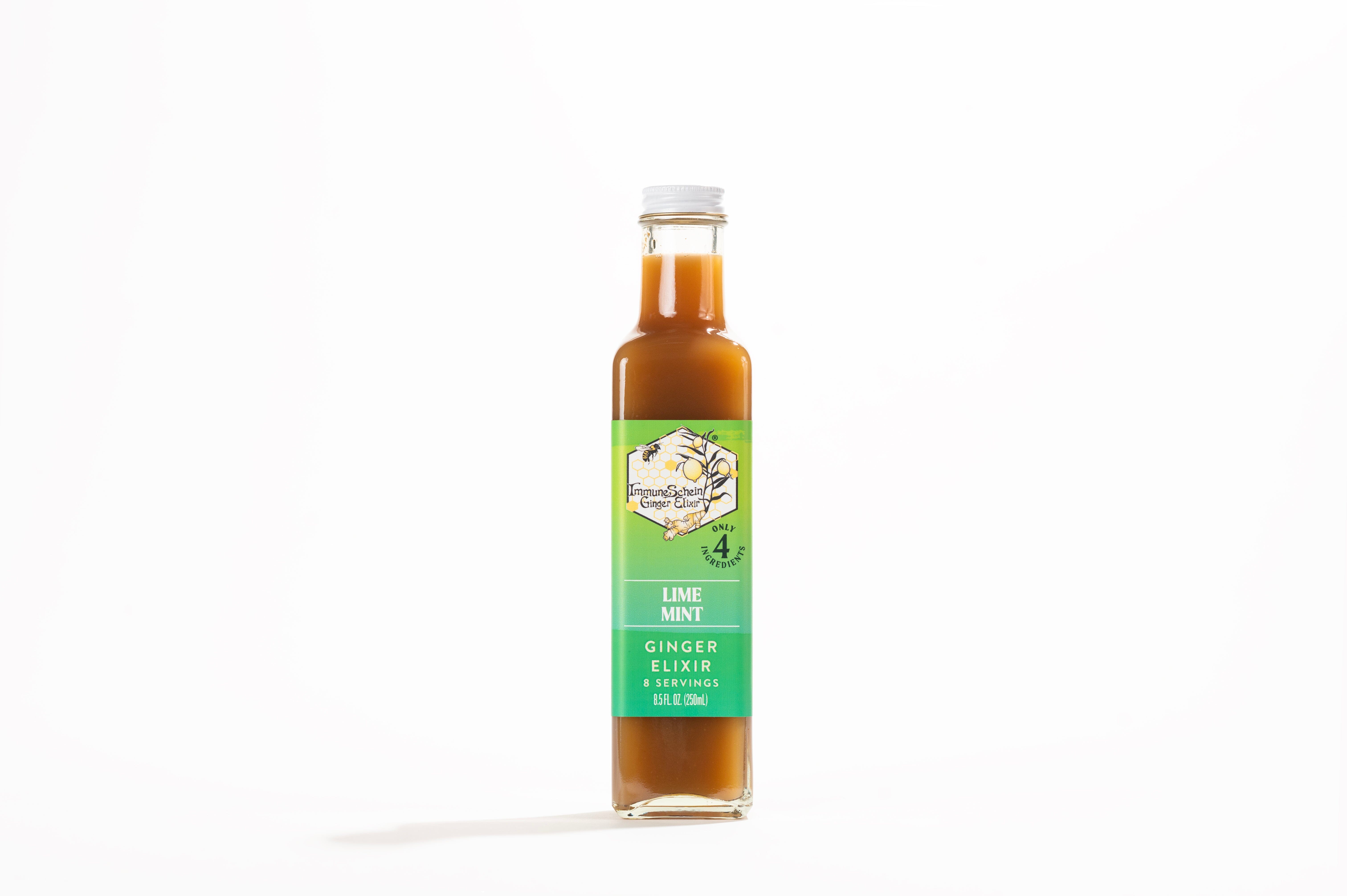 Lime Mint Ginger Elixir *Limited Summer Edition* - ImmuneSchein Ginger Elixir  