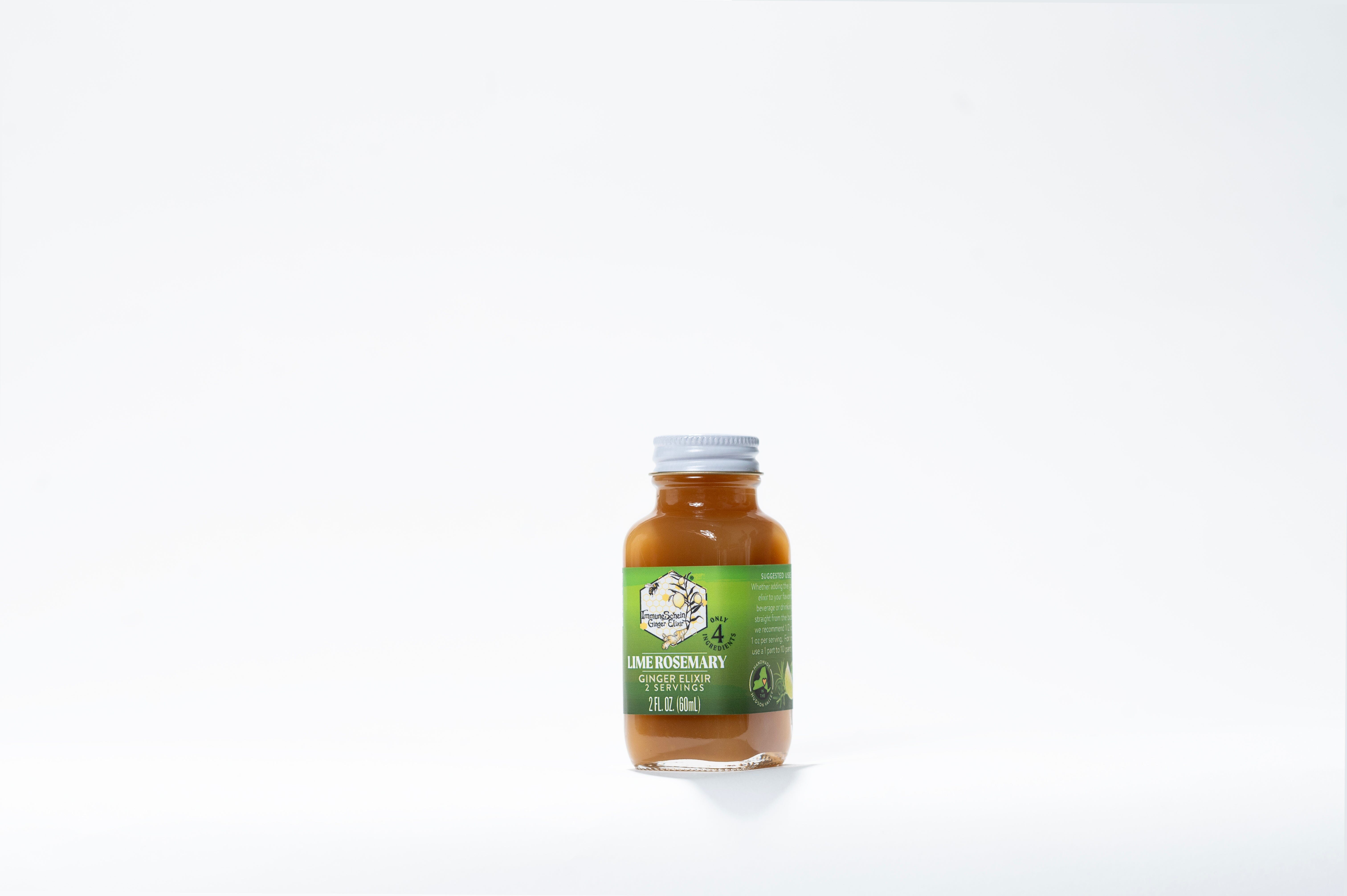 Lime Rosemary Ginger Elixir *Limited Summer Edition* - ImmuneSchein Ginger Elixir  