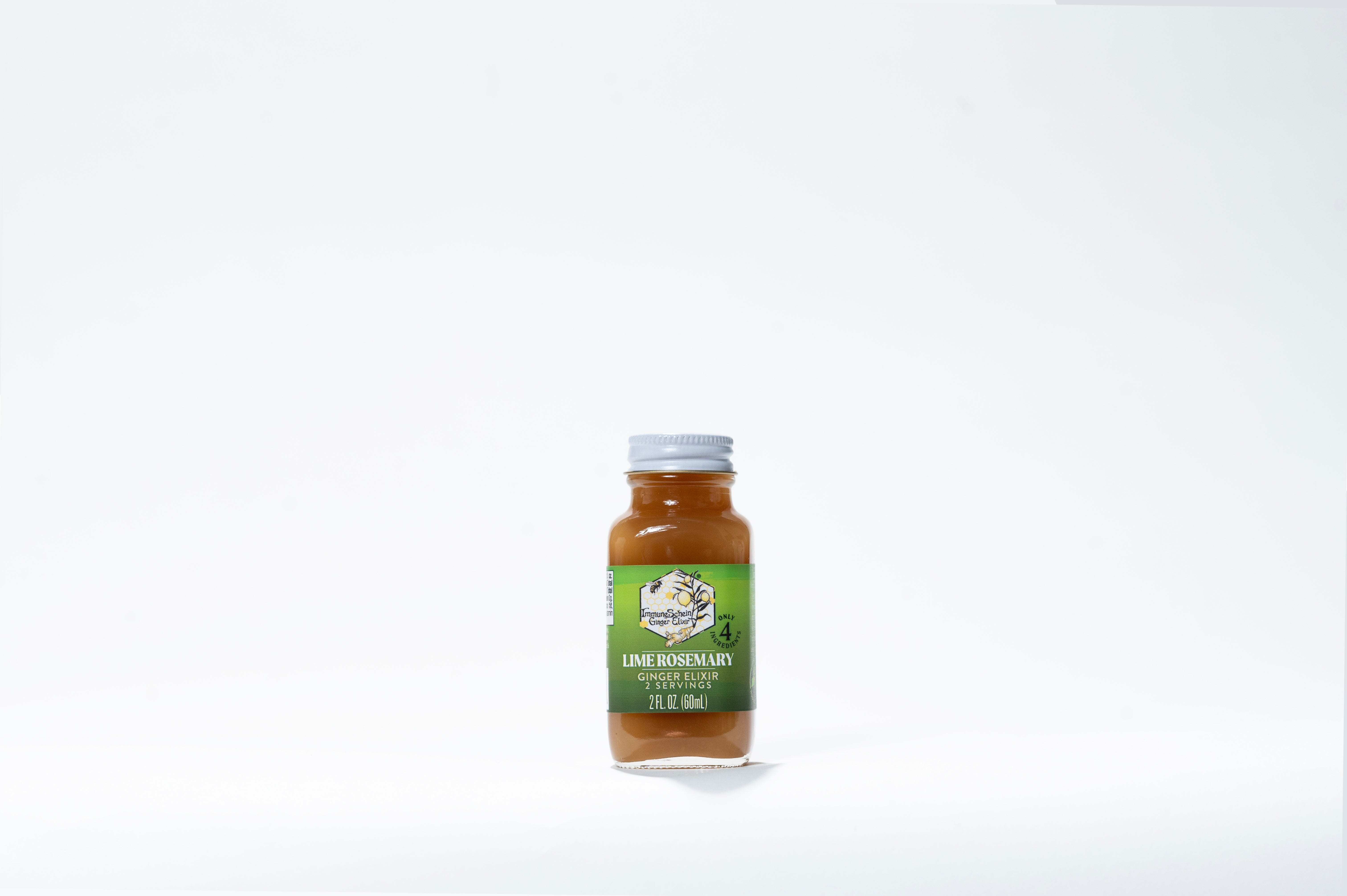 Lime Rosemary Ginger Elixir *Limited Summer Edition* - ImmuneSchein Ginger Elixir  