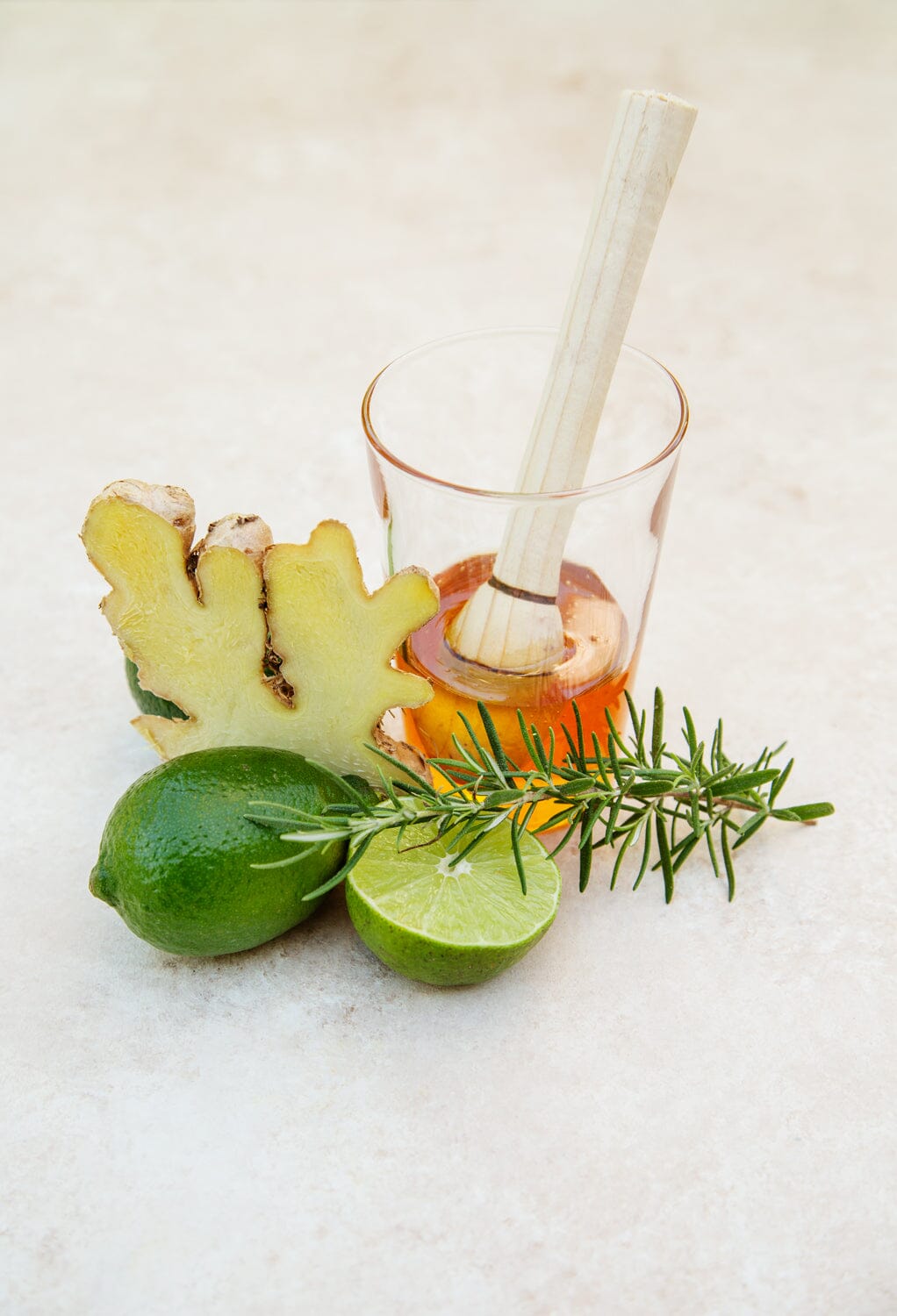 Lime Rosemary Ginger Elixir *Limited Summer Edition* - ImmuneSchein Ginger Elixir  