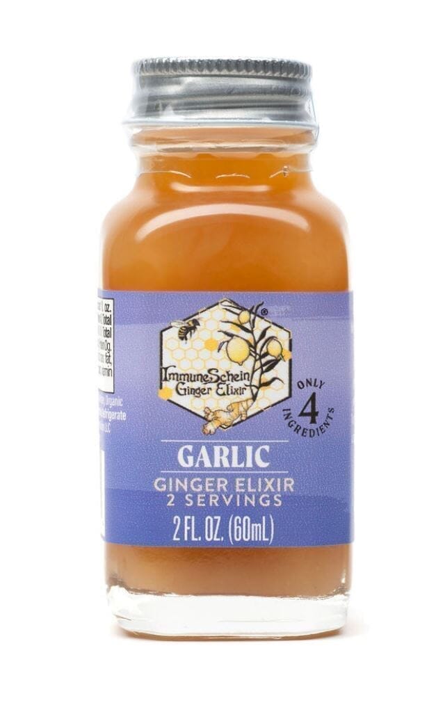 Local Garlic Ginger Elixir Ginger Elixir ImmuneSchein Ginger Elixirs 2.0 oz. 