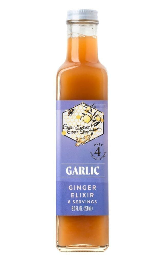 Local Garlic Ginger Elixir Ginger Elixir ImmuneSchein Ginger Elixirs 8.5 oz. 