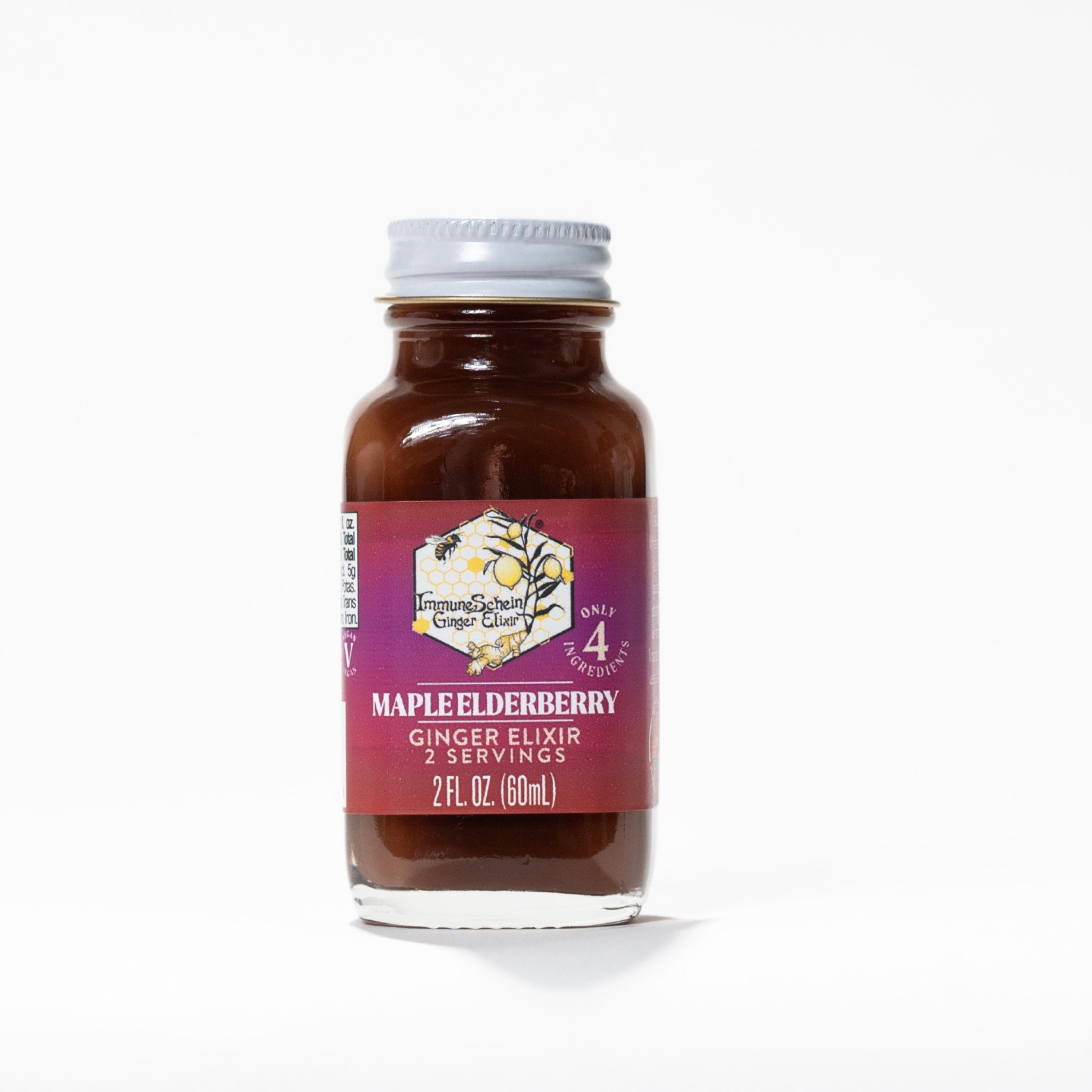 Maple Elderberry Ginger Elixir - ImmuneSchein Ginger Elixir  