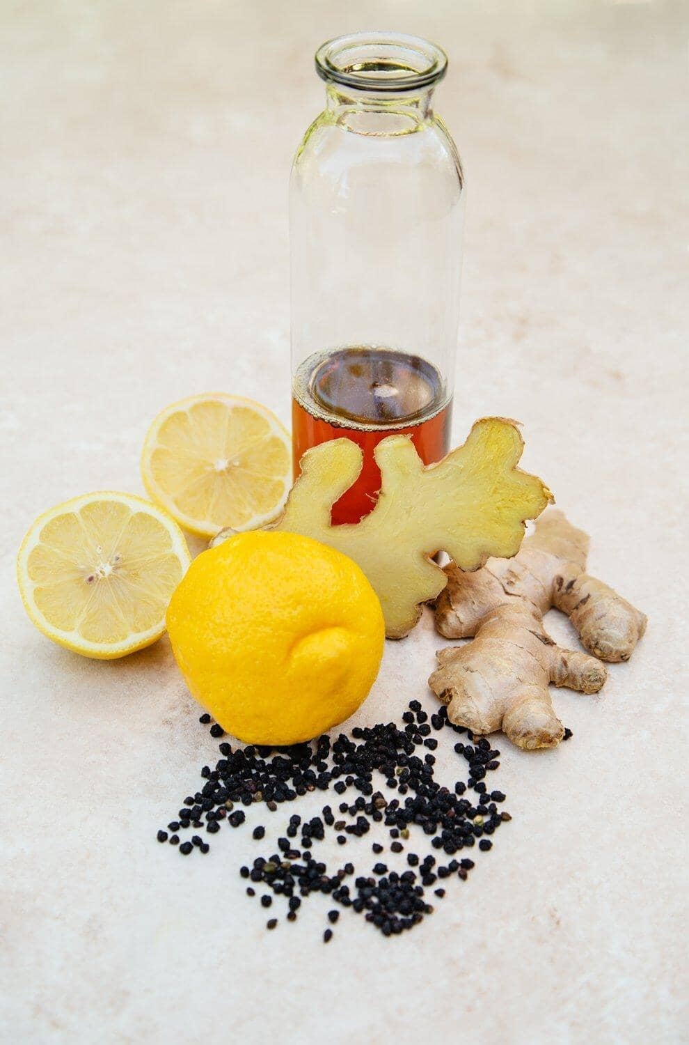 Maple Elderberry Ginger Elixir Ginger Elixir ImmuneSchein Ginger Elixirs 